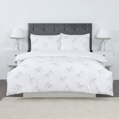 100% Cotton Sateen Printed Duvet Cover Set - 300 Thread Count Luxury Bedding - Ultra Soft & Breathable - 16838