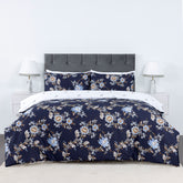 100% Cotton Sateen Printed Duvet Cover Set - 300 Thread Count Luxury Bedding - Ultra Soft & Breathable - 16856