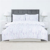 100% Cotton Sateen Printed Duvet Cover Set - 300 Thread Count Luxury Bedding - Ultra Soft & Breathable - 16870