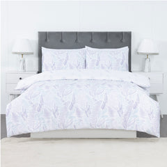 100% Cotton Sateen Printed Duvet Cover Set - 300 Thread Count Luxury Bedding - Ultra Soft & Breathable - 16870