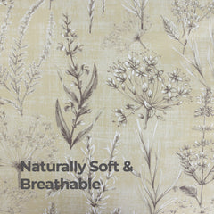 100% Cotton Sateen Printed Duvet Cover Set - 300 Thread Count Luxury Bedding - Ultra Soft & Breathable - 15437