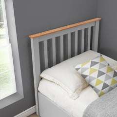 Francis Wooden Ottoman Storage Bed Frame - 3ft Single