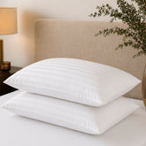 Ultimate Comfort Striped Microfiber Pillows