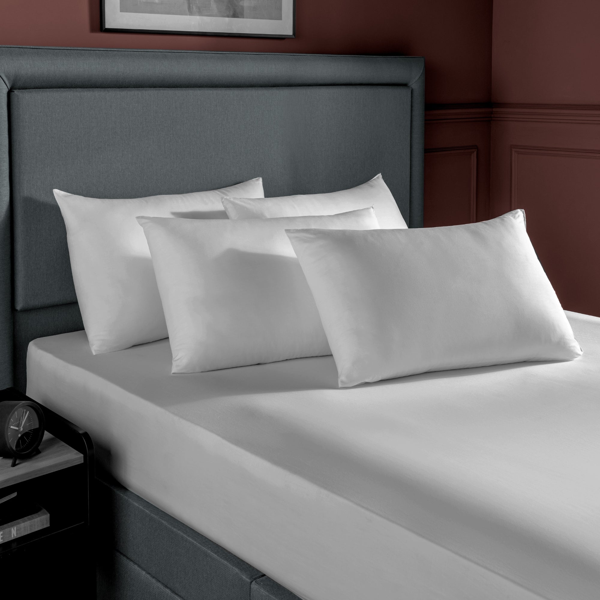 Cotton Pillows – Soft & Supportive for Neck & Shoulder Relief – Hypoallergenic – Available in Soft, Medium & Firm
