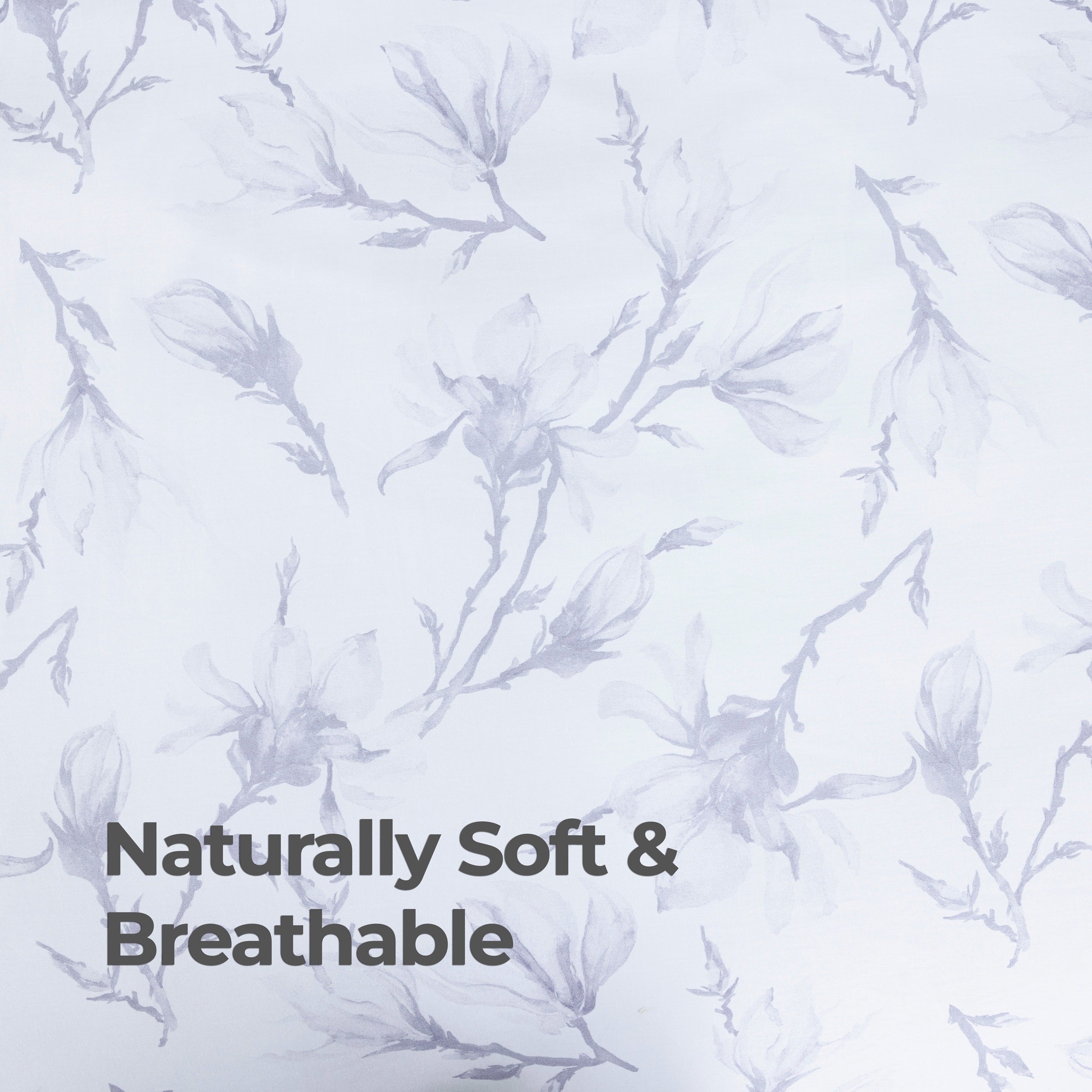 100% Cotton Sateen Printed Duvet Cover Set - 300 Thread Count Luxury Bedding - Ultra Soft & Breathable - 18528