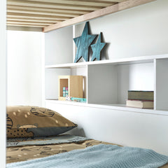 Oliver Wooden Bunk Bed and Underbed Drawer - 3FT Single