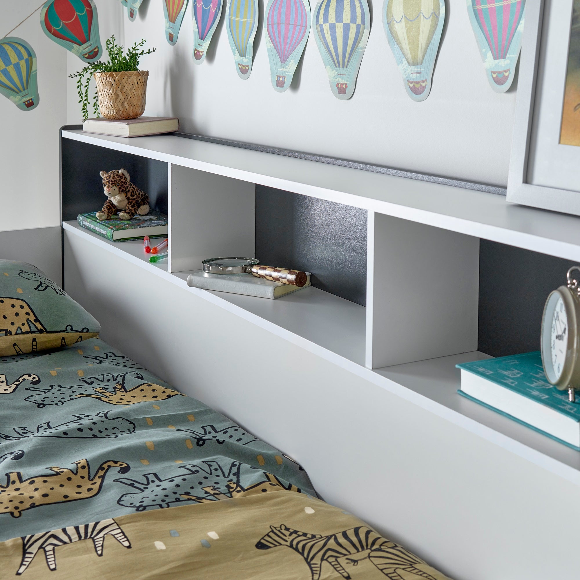 Oliver Wooden Bunk Bed and Underbed Drawer - 3FT Single